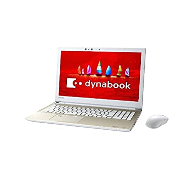 【中古-非常に良い】 東芝 15.6型ノートパソコン dynabook T95 サテンゴールドdynabook 2018年 春モデル Core i7 メモリ16GB SSD512GB PT95FGP-BEA2