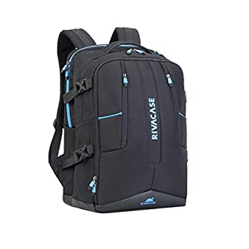 【中古-非常に良い】【RIVACASE/リヴァケース】7860 ブラック プロゲーマー仕様 バックパック 17.3\