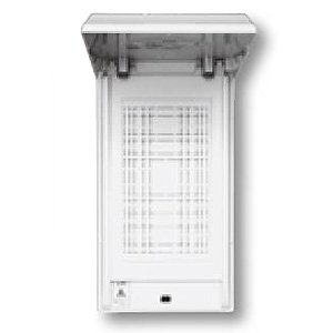 【中古-非常に良い】 テンパール工業 機器取付スペースボックス 《パールミニフラット》 露出・半埋込形兼用 扉付 SPM1