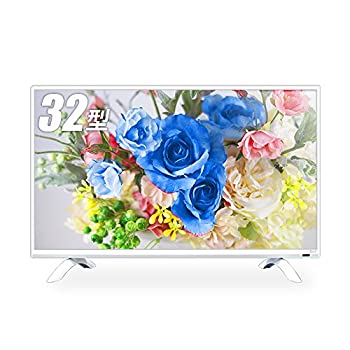 【中古-非常に良い】 IRIE 32 型 テレビ 白 - HDD録画対応 留守録機能 大手メーカー基盤エンジン採用 ホワイト (MAL-FWTV32WH)|IINEX
