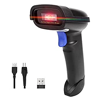 【中古-非常に良い】 NETUM Bluetooth バーコードスキャナー 2.4Gワイヤレス 有線接続対応 スマートフォン/タブレット/PC/CCDバーコードリーダー Windows