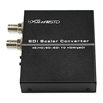 【中古-非常に良い】 SDIスケーラーコンバータ→SDI HDMI出力 SDI2HDMIスケーラー480i 576i 720P 1080P対応