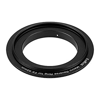 【中古-非常に良い】 Fotodiox 52?mmフィルタスレッドマクロReverseマウントアダプターリングfor Fuji x-mount (FX) SLRカメラボディマウント