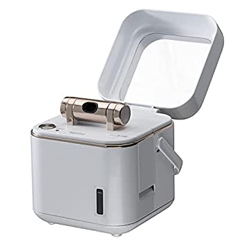 【中古-非常に良い】ツインバード フェイススチーマー ワイド イオン コンパクト SH-2787PW パールホワイト