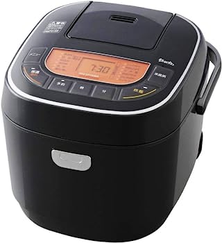 【中古-非常に良い】アイリスオーヤマ 炊飯器 一升 10合 マイコン式 31銘柄炊き分け機能 極厚火釜 玄米 ブラック RC-MC10-B