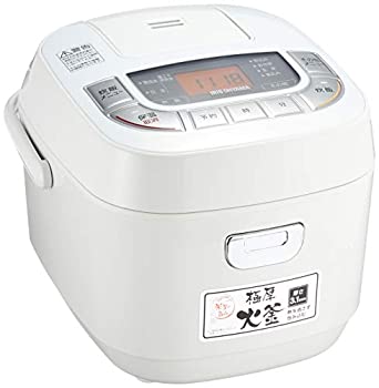 【中古-非常に良い】 アイリスオーヤマ 炊飯器 マイコン式 3合 米屋の旨み ホワイト ERC-MB30-W