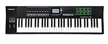 【中古-非常に良い】Nektar Technology PANORAMA T6 DAW連携MIDIキーボードコントローラー プラグインコントロール機能/フェーダー/トランスポートボタン/パッド搭載|IINEX