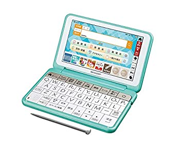 【中古-非常に良い】 SHARP シャープ カラー電子辞書 Brain 中学生モデル グリーン系 2018年秋モデル PW-AJ1-G