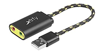 【中古-非常に良い】 Xtrfy (エクストリファイ) SC1 ゲーミング 外付けUSBサウンドカード 701092 9,433円