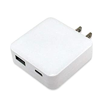 【中古-非常に良い】 ホワイトナッツ USB充電器 急速充電 2ポート TYPE-C USB-A Power Delivery 3.0 Quick Charge 3.0 JX-AC-161