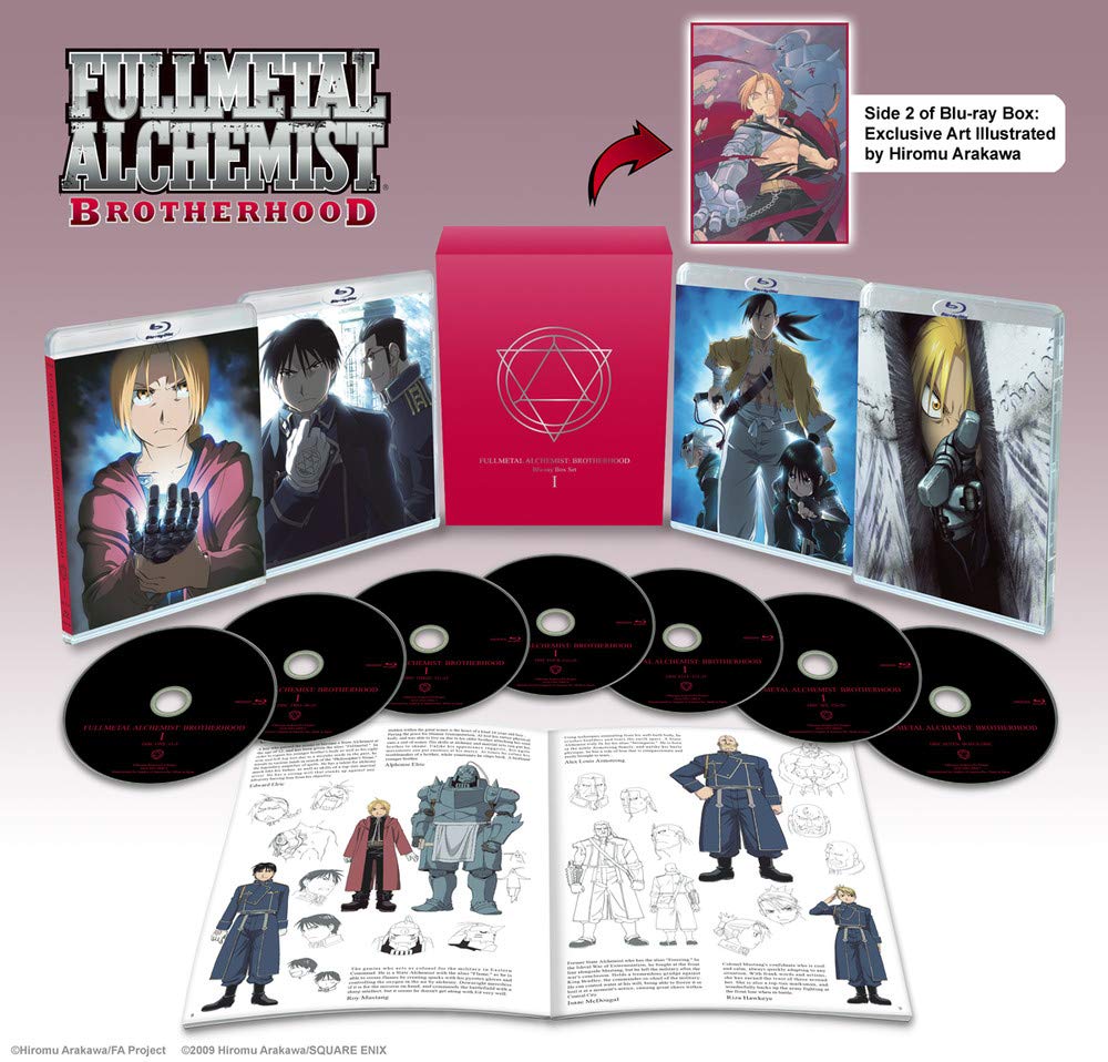 【中古-非常に良い】Fullmetal Alchemist Brotherhood Box Set 1 Blu-Ray|IINEX