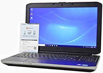 【中古-非常に良い】ノートパソコン 【OFFICE搭載】 DELL Latitude E5530 第3世代 Core i5 3210M FullHD (1920×1080) 15.6インチ 4GB/500GB/DVDマルチ/WiFi対応無線