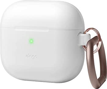 【中古-人並み外れたに好いたらしい】 elago AirPods 3 相応う 容れもの 落っこちる押しとどめる カラビナ 付 耐衝撃 薄型 ケイ素樹脂 取りまかなう ぼうぜん自失 採り入れる 分かりやすい か細い 容れもの取りまかなう 傷押しとどめる 防御すること