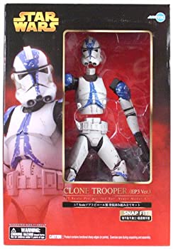 【中古-非常に良い】 STAR WARS ARTFX CLONE TROOPER (EP3 Ver.) 1/7 ソフビ製塗装済み簡易組み立てキット｜IINEX