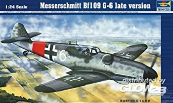 【中古-非常に良い】 トランペッター 1/24 メッサーシュミット Bf109 G-6 後期型 プラモデル
