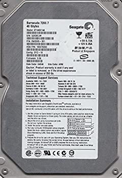 【中古-非常に良い】 Seagate Barracuda 7200.7 40GBHDD UDMA/100 7200RPM 2MB IDE