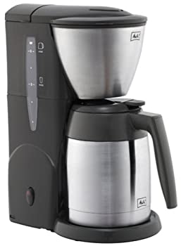 【中古-非常に良い】Melitta(メリタ) アロマサーモ ステンレス ダークブラウン 【2~5杯用・1×2のフィルターペーパーに対応】 JCM-561/TD