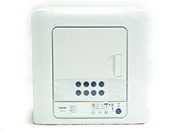 【中古-非常に良い】東芝 衣類乾燥機 ED-60C(W) 乾燥容量6kg ピュアホワイト