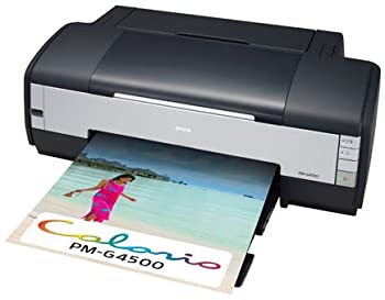 【中古-非常に良い】【輸入･日本仕様】EPSON Colorio インクジェットプリンター PM-G4500 A3ノビ対応 6色染料インク｜IINEX 26,239円