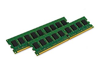 【中古-非常に良い】 Kingston キングストン 4GB 667MHz DDR2 ECC CL5 DIMM (Kit of 2) KVR667D2E5K2/4G