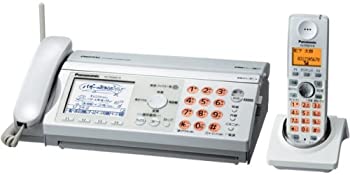 【中古-非常に良い】パナソニック おたっくす デジタルコードレスFAX 子機1台付き ホワイト KX-PW606DL-W 10,826円