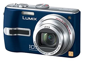 【中古-非常に良い】パナソニック デジタルカメラ LUMIX (ルミックス) DMC-TZ3 ブルー