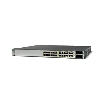 【中古-非常に良い】【輸入･日本仕様】CISCO Catalyst 3750E-24TD-S スタッカブル マルチレイヤ 10Gイーサネットスイッチ WS-C3750E-24TD-S