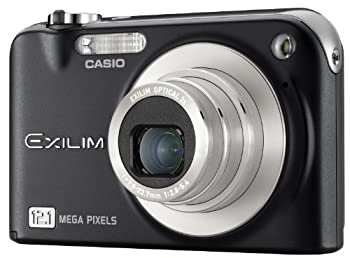 【中古-人並み外れたに好いたらしい】CASIO デジタル写真器 EXILIM (エクシリム) ZOOM 黒いこと EX-Z1200BK コンパクトデジタルカメラ-デジタルカメラ