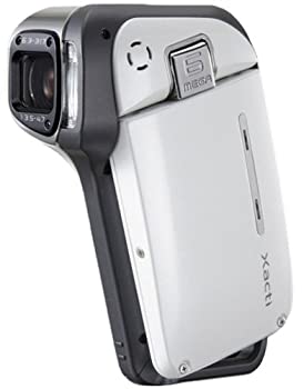 【中古-人並み外れたに好いたらしい】SANYO 雨合羽型デジタルムービーカメラ Xacti (ザクティ)続きもの (甲殻白いこと) DMX-CA65(W)