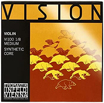 【中古-非常に良い】 Vision ヴィジョン バイオリン弦セット 1 8