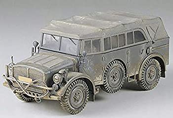 【中古-非常に良い】タミヤ 1/35 ミリタリーミニチュアシリーズ No.52 ドイツ陸軍 大型軍用乗用車 ホルヒタイプ1a プラモデル 35052