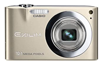 【中古-人並み外れたに似つかわしい】CASIO デジタル写真機 EXILIM (エクシリム) ZOOM Z100 ゴールド EX-Z100GD