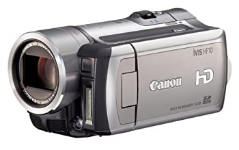 【中古-非常に良い】 Canon キャノン フルハイビジョンビデオカメラ iVIS (アイビス) HF10 iVIS HF10 (内蔵メモリ16GB+SDカード)