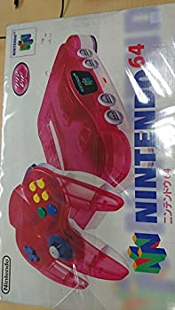 【中古-非常に良い】NINTENDO64本体 クリアレッド