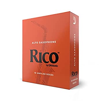 【中古-非常に良い】D'Addario WoodWinds ダダリオ リード アルトサックス用 RICO RJA1030 [硬さ:3.0] 10枚入り 【国内正規品】