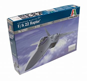 【中古-非常に良い】タミヤ イタレリ 1207 1/72 F-22ラプター プラモデル