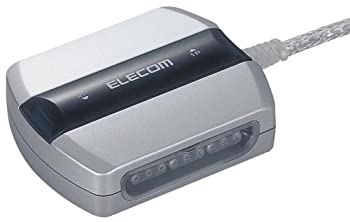 【中古-非常に良い】【2004年モデル】ELECOM ゲームパッドコンバータ USB接続 プレステ/プレステ2コントローラ対応 マクロ機能搭載 2ポート JC-PS202USV｜IINEX