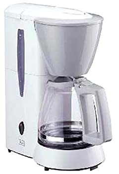 【中古-非常に良い】Melitta(メリタ) コーヒーメーカー ホワイト 【1~5杯用・1×2のフィルターペーパーに対応】 JCM-511/W