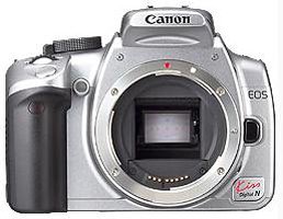 【中古-非常に良い】Canon EOS KISS デジタル N シルバー ボディ 0128B001|IINEX