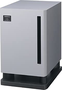 【中古-非常に良い】ONKYO アンプ内蔵サブウーファーシステム 75W SL-057(S) /シルバー