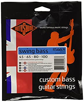 【中古-非常に良い】ROTOSOUND ロトサウンド ベース弦 Nickel Roundwound / Standard Light (.045-.100) RS66LN