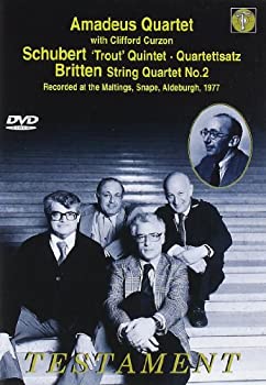 【中古-非常に良い】 Trout Quintet / Britten String Quartet #2 [DVD] [輸入盤]
