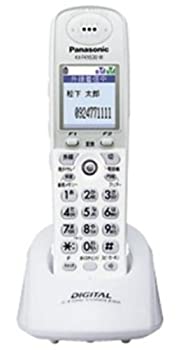 【中古-非常に良い】 Panasonic パナソニック 増設子機 (ホワイト) KX-FKN530-W