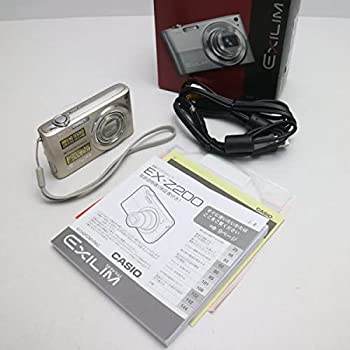 【中古-人並み外れたに好いたらしい】CASIO デジタル写真機 EXILIM (エクシリム) ZOOM Z200 ゴールド EX-Z200GD