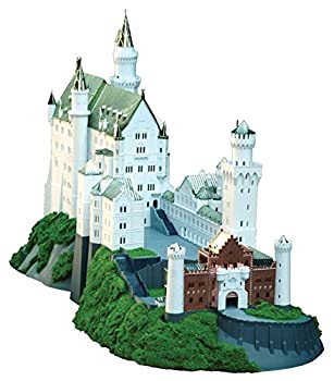 【中古-非常に良い】童友社 1/220 ドイツの古城 ノイシュバンシュタイン城 豪華メッキ版 プラモデル NSG