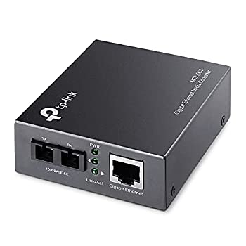 【中古-非常に良い】【輸入･日本仕様】TP-Link 光回線 メディアコンバーター 15km シングルモード RJ-45 1000Mbps 5年保証 MC210CS 14,369円