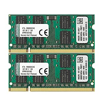 【中古-非常に良い】 キングストン Kingston PCメモリー 2GB×2 KTA-MB800K2/4G