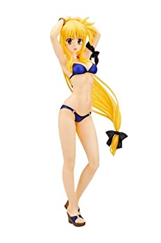 【中古-非常に良い】魔法少女リリカルなのはStrikerS フェイト・T・ハラオウン 水着Ver. (1/4スケールPVC塗装済み完成品)
