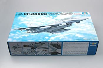 【中古-非常に良い】トランペッター 1/32 EF-2000B ユーロファイター タイフーン 複座型 プラモデル
