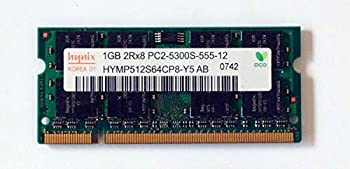 【中古-非常に良い】 Hynix製 PC2-5300s (DDR2-667) 1GB x 1枚